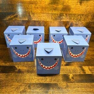 (7) Shark Themed Surprise Ball Party Favor – Fun Ocean Animal Toy for Kids, NIB